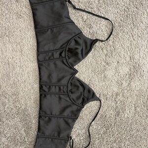 White Fox Boutique Black Corset Top